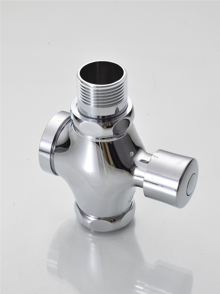 wand时尚家装全铜大便冲洗阀蹲便池冲水阀脚踏阀手按式大便池延时冲洗