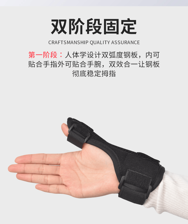 康兴达医用腱鞘炎固定支具大拇指骨折手腕扭伤护具妈妈手护腕手腕疼