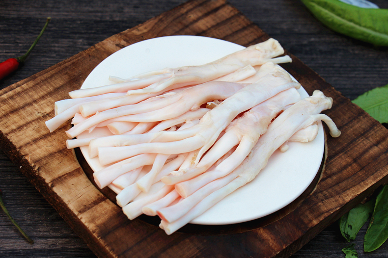 新鲜猪蹄筋生蹄筋2斤猪蹄子现杀猪脚筋猪腿猪大筋另有农家土猪肉