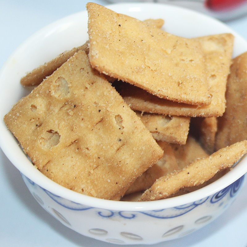 香山葵饼干白胡椒饼干盐酥冬笋饼芥末饼咸味饼干辣味白胡椒饼10小包
