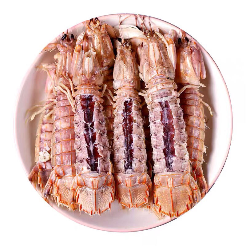 皮皮虾鲜活熟冻虾爬子濑尿虾带膏虾姑爬爬虾全母海鲜水产虾类欧林醉尔