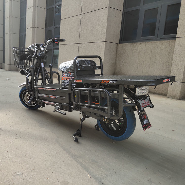 宾力达载重王电动车60v拉货电瓶车72v外卖路霸电摩踏板两轮大力神长跑