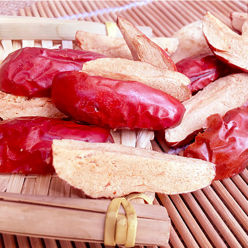 干果泡茶饮品零食新鲜去核枣子 新疆枣干500g*2袋【软枣干】【图片