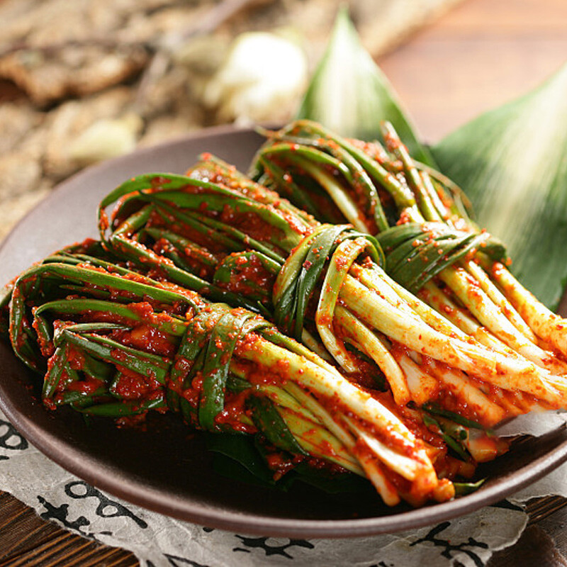 【精选特产】韩国小香葱泡菜正宗小葱泡菜韩式下饭菜东北朝鲜族延边