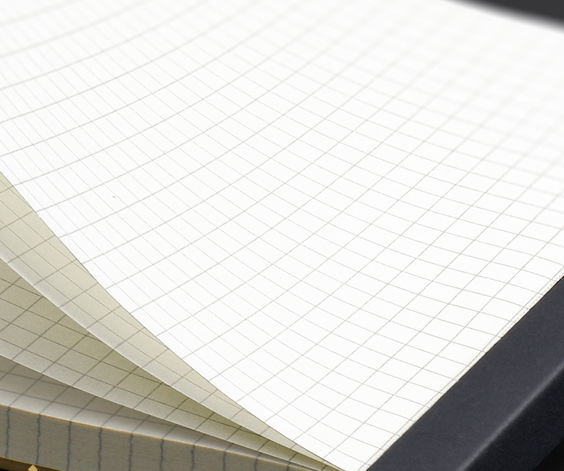 加厚网格本方格本美式可撕拍纸本草稿本笔记本子竖翻格子本b5记事本