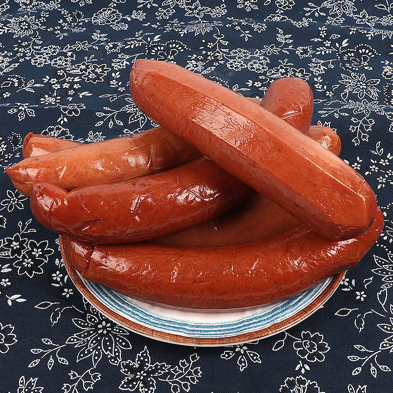 哈尔滨红肠香肠火腿肠秋林东北特产真空装即食小吃零食品年货 红肠实