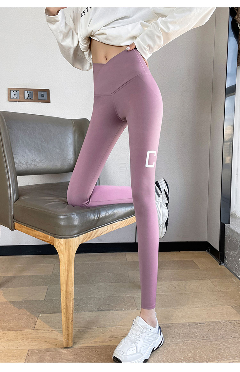 hkxn魅次方鲨鱼皮裤女外穿薄款强压高腰收腹提臀芭比裤春秋款沙鱼打底