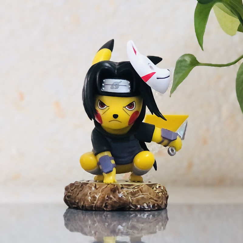 火影忍者gk 皮卡丘 cos 六道仙人 鸣人 宇智波带土斑模型 cos佐助/10