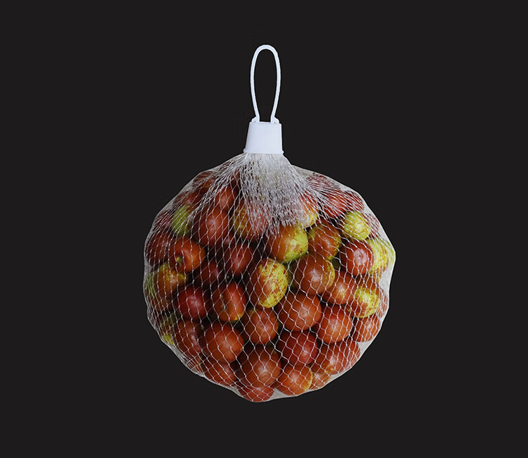 塑料网兜网袋子超市粽子包装水果蔬菜螃蟹板栗核桃食品零食红色网定制