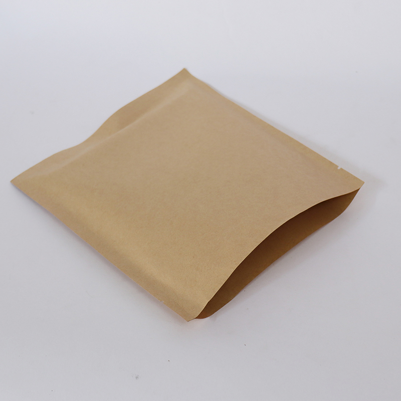 热封口空白袋食品包装袋淋膜牛皮纸药袋无字纸袋现货 加厚15.