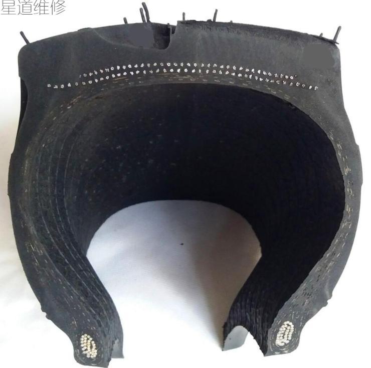 50r12半钢丝胎外胎 内胎