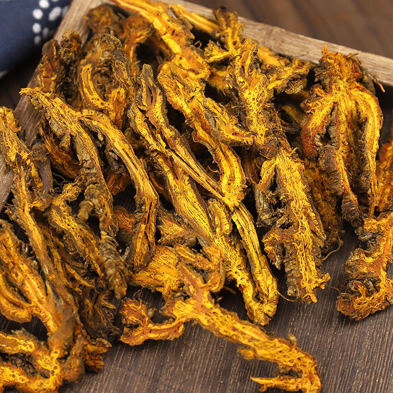 正宗川黄连片中药材雅黄连清水黄连鸡爪莲川莲黄莲个可磨粉特级黄莲