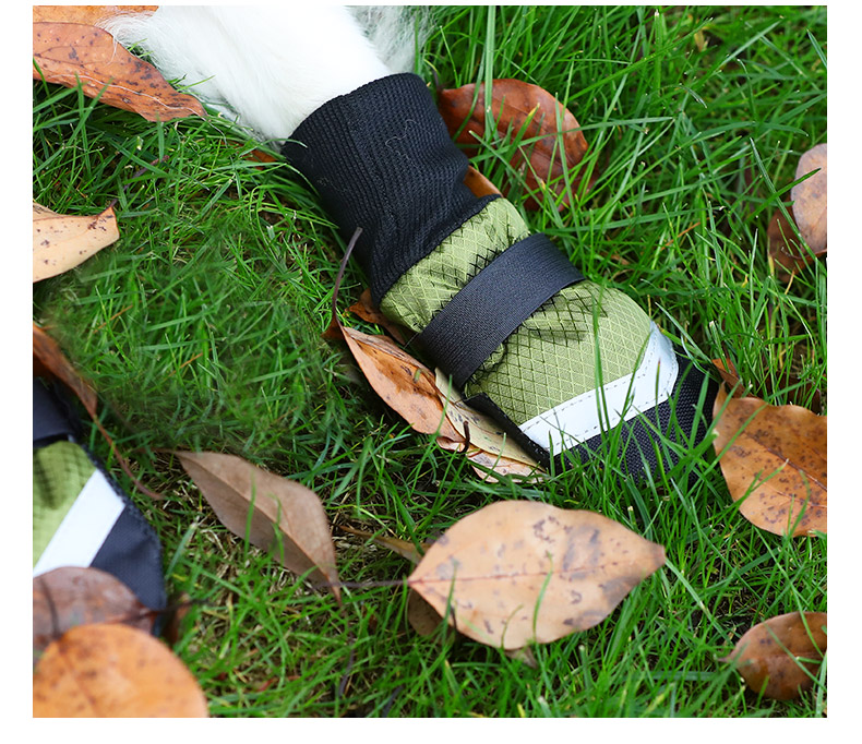 宠物狗爪套 大狗狗鞋子春秋软底雨鞋金毛夏季中型大型犬防脏不掉宠物