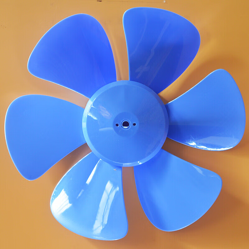 排气扇扇叶换气扇配件排风扇叶子抽风机风叶81012寸六叶d孔12寸灰色扇