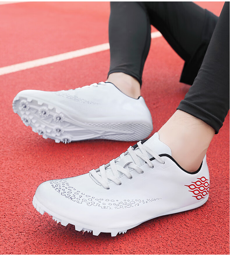 一百米塑胶跑道跑鞋400米钉鞋田径短跑冲刺训练鞋1000米中长跑竞速