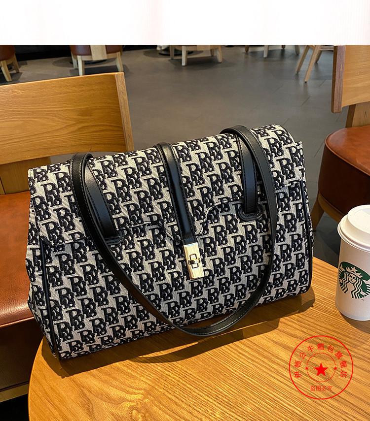 伊顿公牛单肩包女包包2021新款潮流时尚托特包百搭帆布包简约手提包包