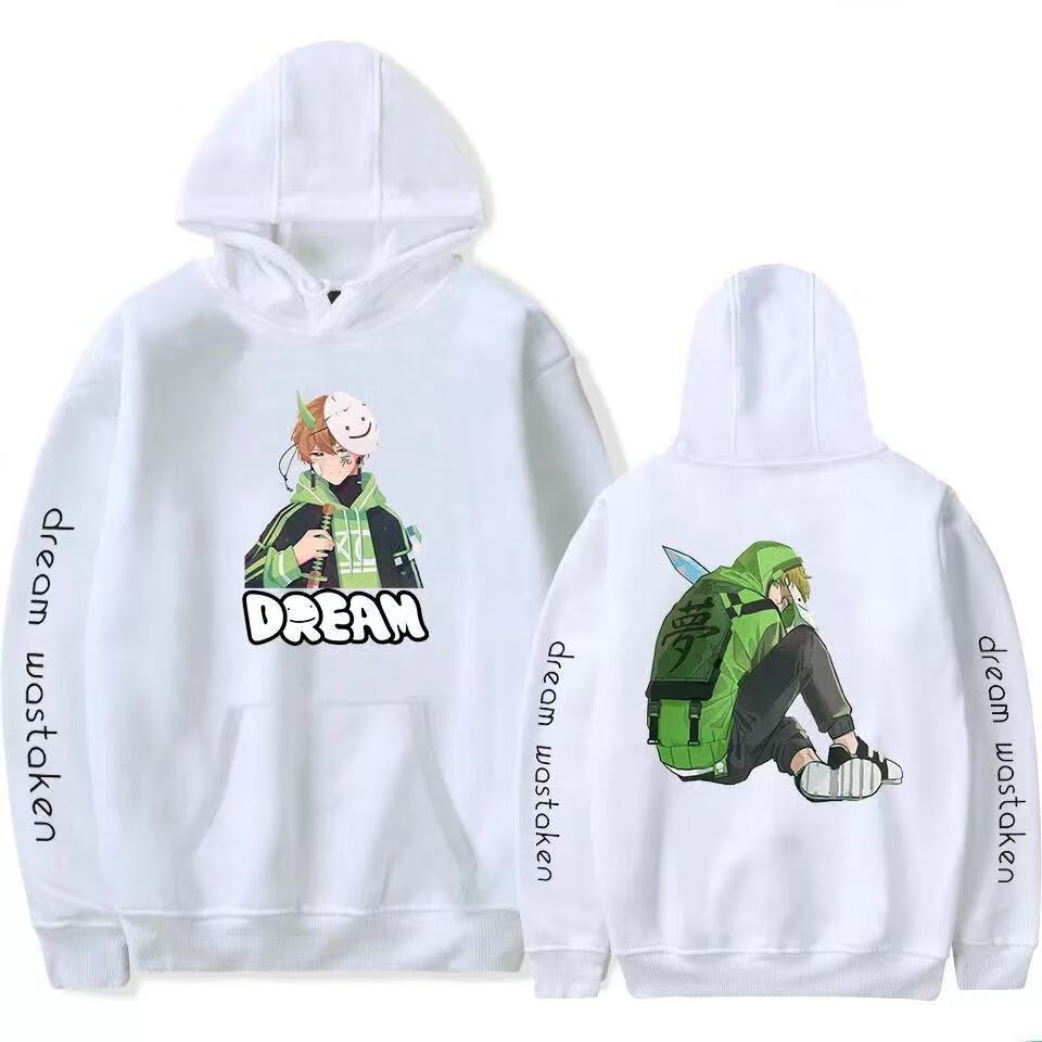 dream卫衣2d印花时尚简约连帽卫衣外套儿童炸街薄绒外套4s