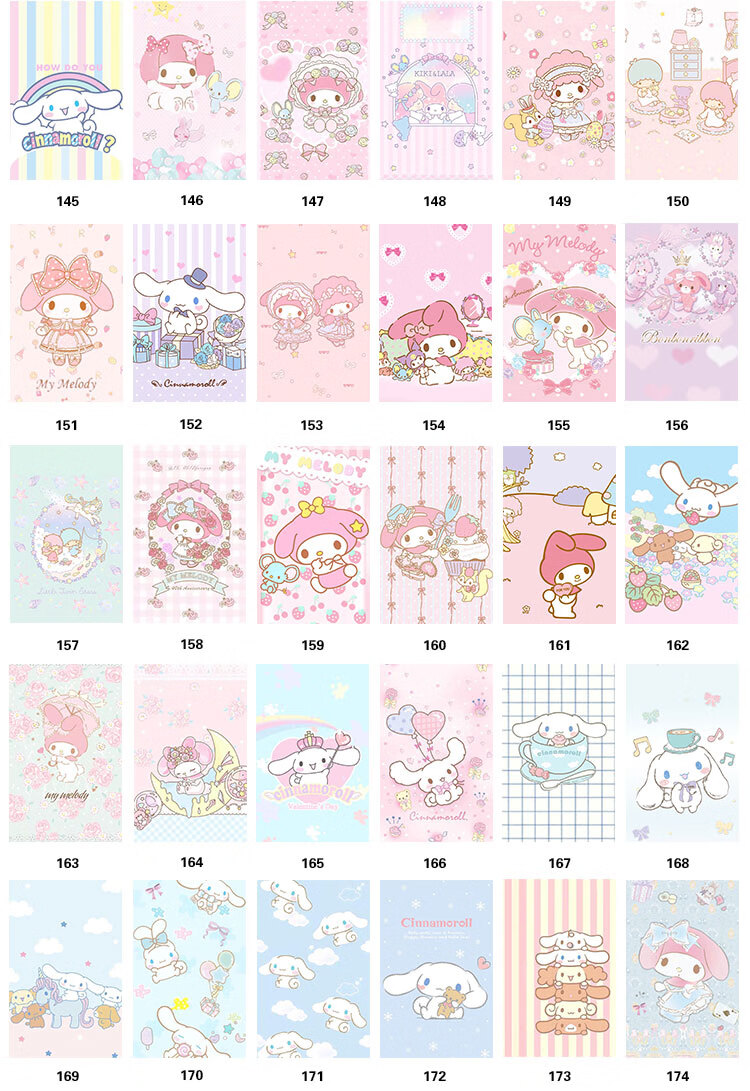 萌物社玉桂狗卡贴小清新少女心可爱卡通美乐蒂水晶饭卡贴纸发图定做