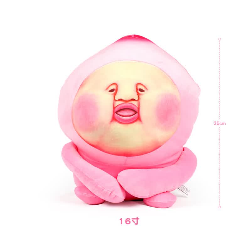 抓屁桃屁桃君公仔屁桃毛绒挂件卡通玩偶超丑萌玩具娃娃床上睡觉抱枕7