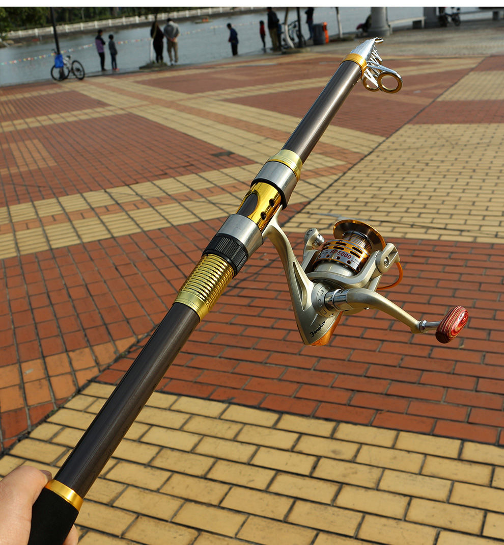 海竿套装海杆抛竿鱼竿金属渔轮全套钓鱼竿远投竿海钓竿渔具13轴6000无