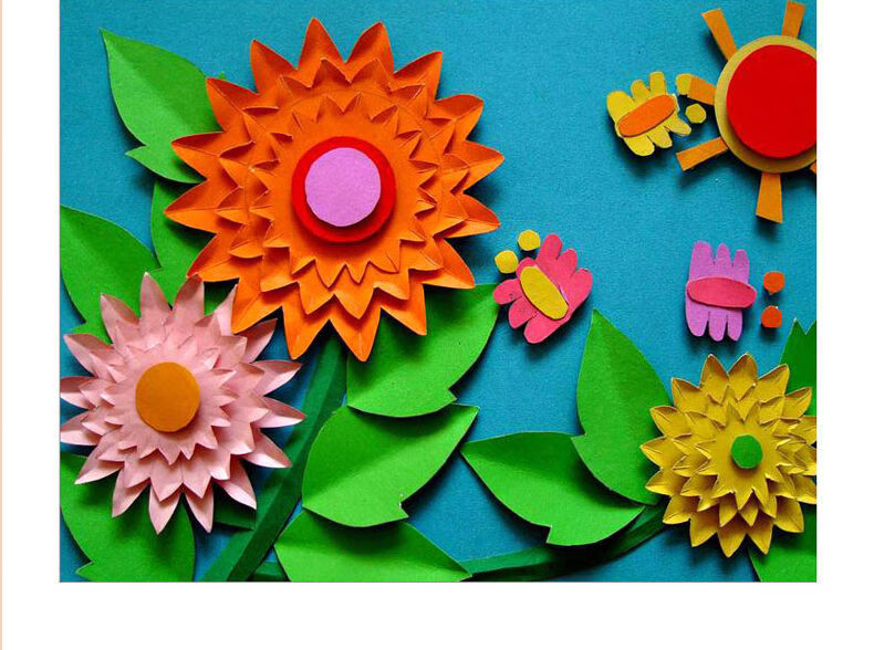 彩色彩纸硬卡纸a4加厚折纸幼儿园儿童彩纸学生diy剪纸手工材料a421297