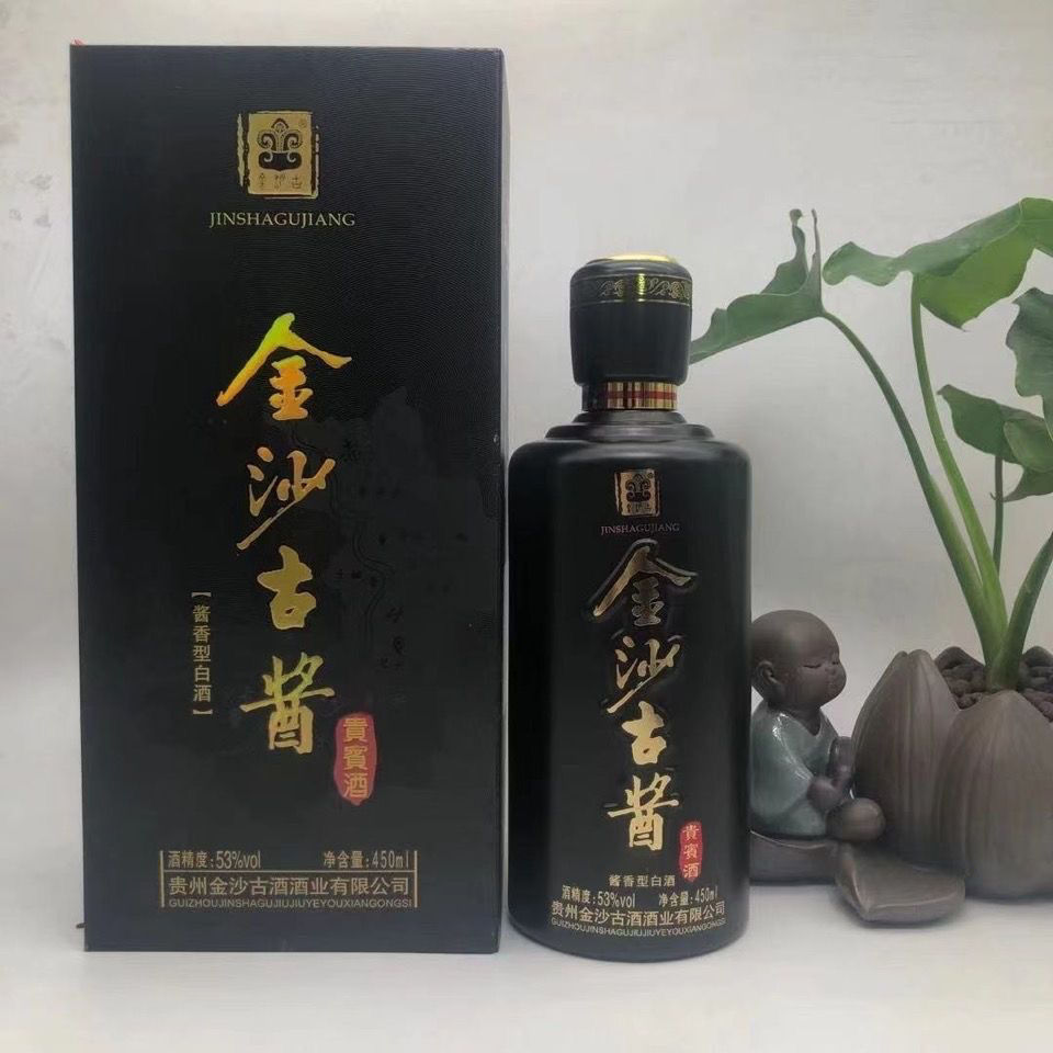 茗仟(mingqian) 金沙古酱 500ml*6瓶 贵州金沙古酱贵宾酒53度酱香型