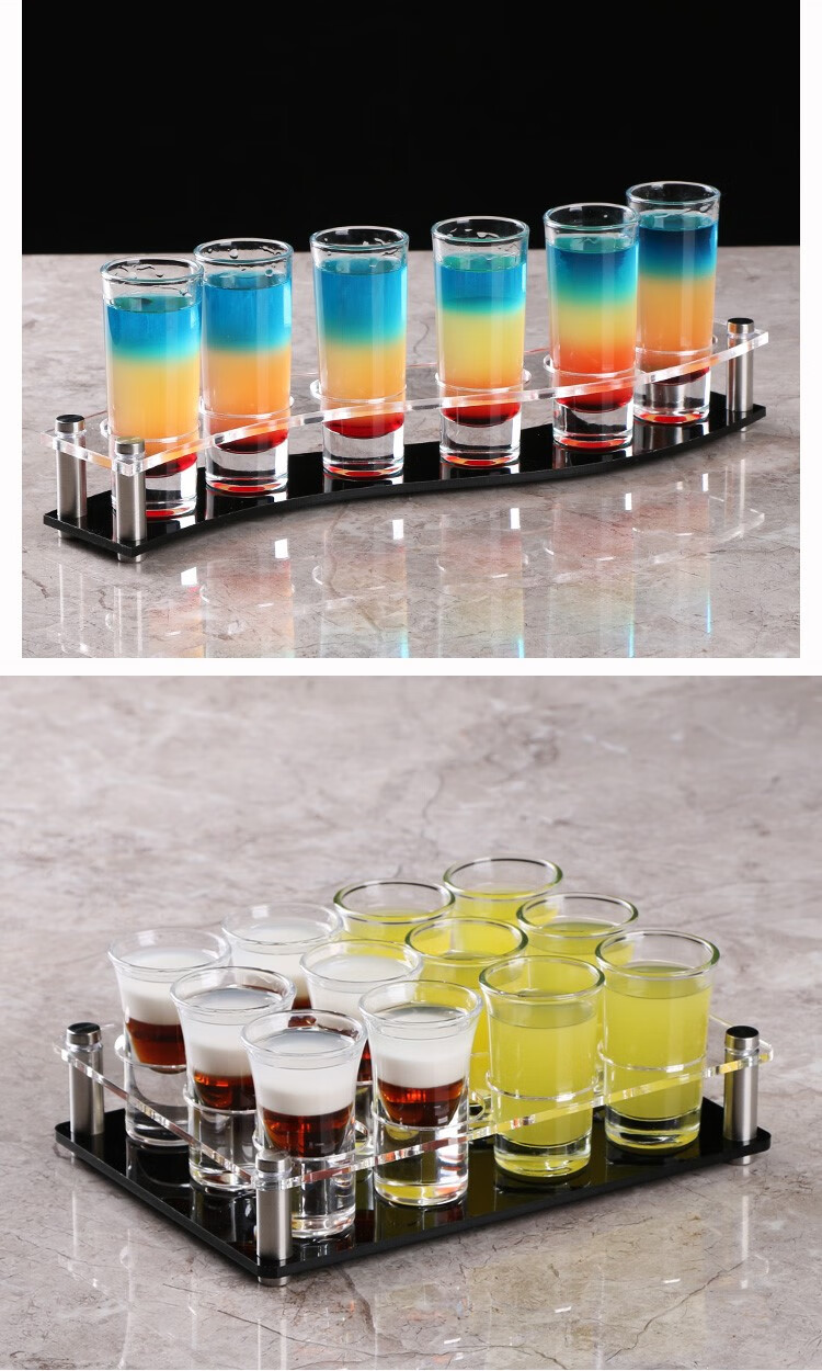 龙舌兰酒杯 龙舌兰杯杯白酒杯吞杯b52鸡尾酒一口shot杯酒杯酒吧杯子