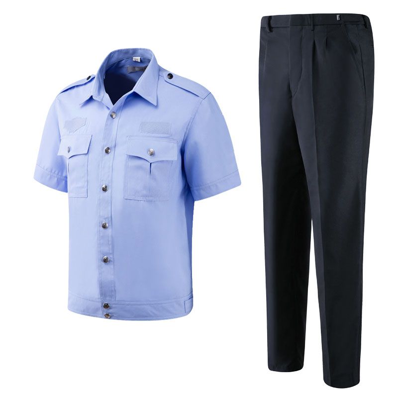 巡防维和春秋执勤服保安夹克外套交通检测服长短袖车管所工作服套装