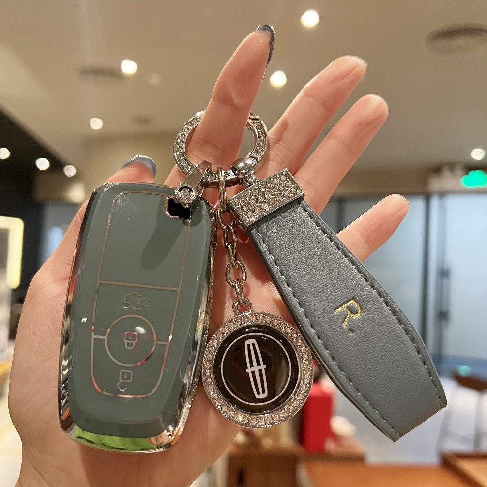 林肯z钥匙套新冒险家飞行家mkz航海家领航员mkc大陆车钥匙壳包扣 林肯