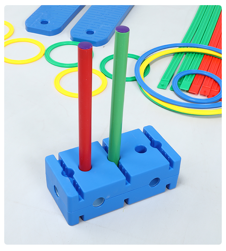 宝利嘉感统万象体能棒幼儿园儿童训练棒户外运动跳跃平