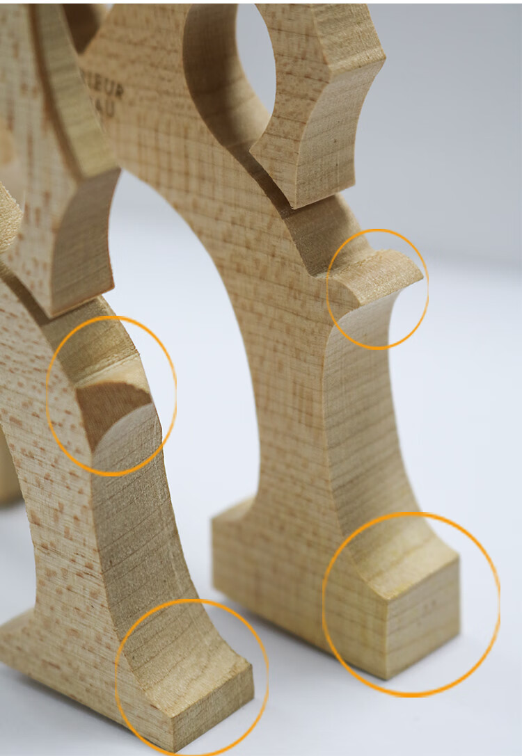 进口大提琴琴码磨好马桥码子琴马码琴桥打磨桥码大码子修码工具配 4/4