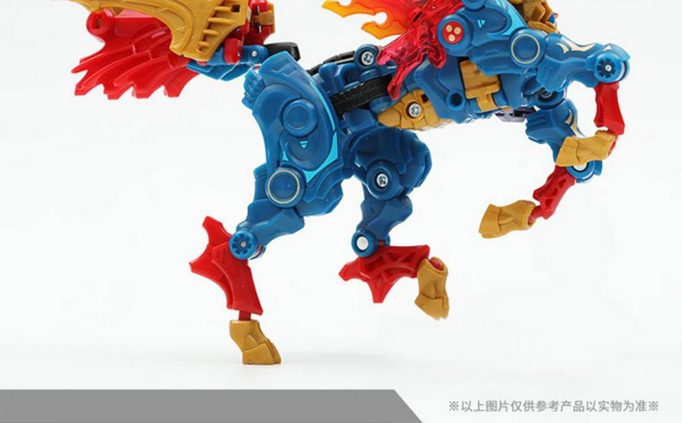 万能匣 乐··高52toys 猛兽匣匣系列麒麟mb-22变形动物潮玩机甲模型