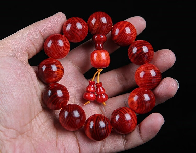 血龙木全透光印尼血龙木手串全透光沉水手链男冰种老料正宗佛珠手串男