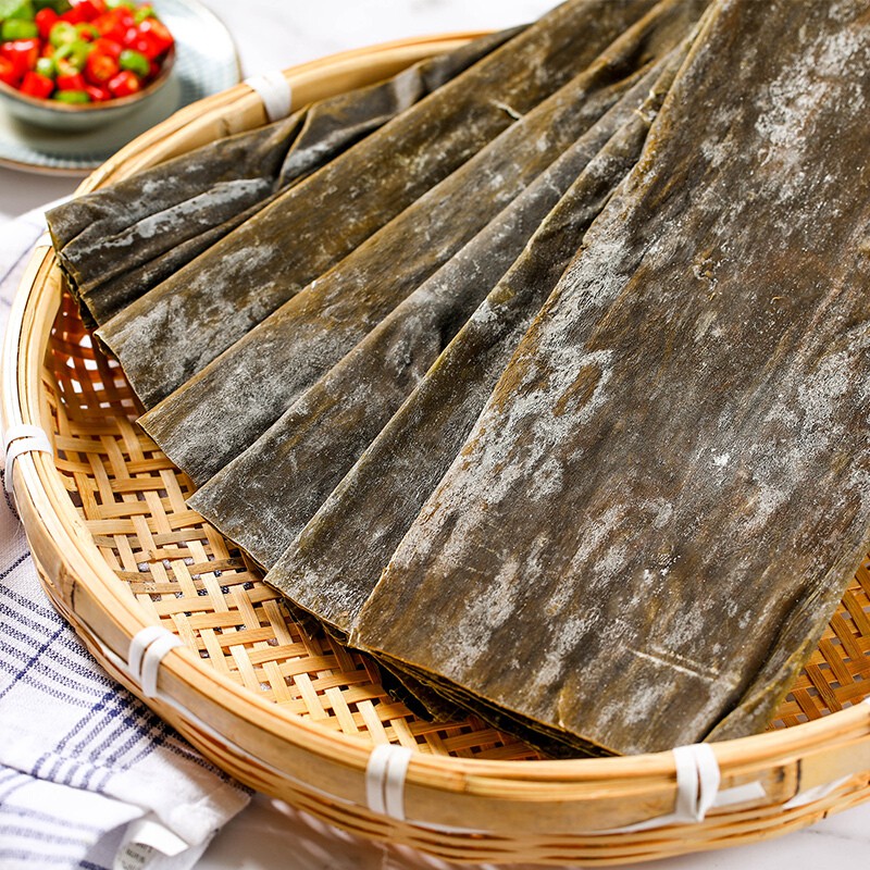 真昆布干海带出口日本真昆布海带干货日式昆布高汤关东煮厚干海带寿司