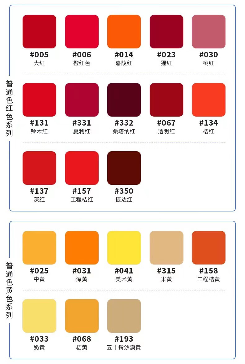 7，自動噴漆300尅家具防氧化防腐霧漆防鏽手搖手噴漆 41#美術黃;450ml-淨重300尅 25#中黃色（1瓶）