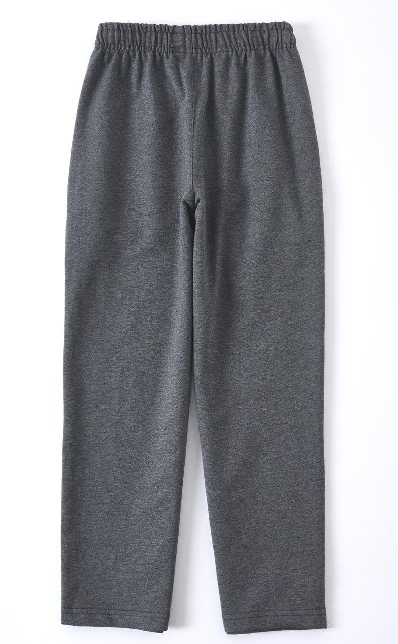 革代校服裤子小学生校服裤子深灰色薄款长裤女童宽松直筒裤儿童运动裤