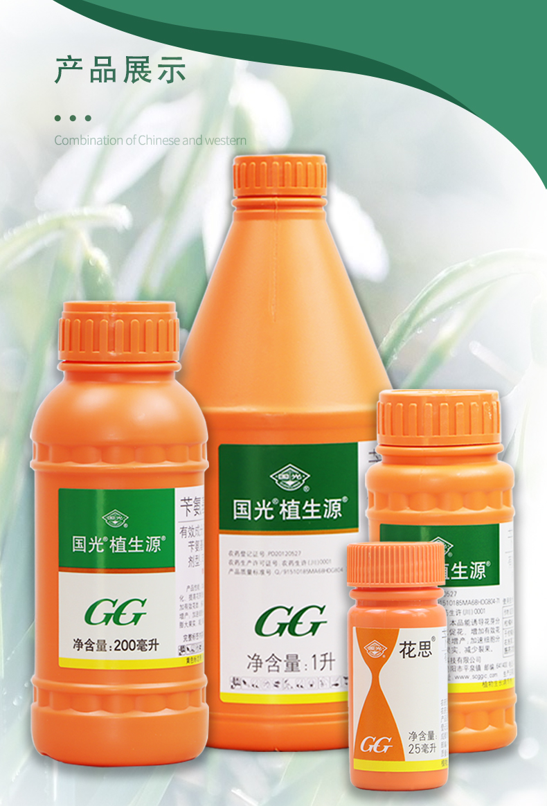 国光花思苄氨基嘌呤延长花期药多肉爆头月季爆芽细胞分裂素植物生产