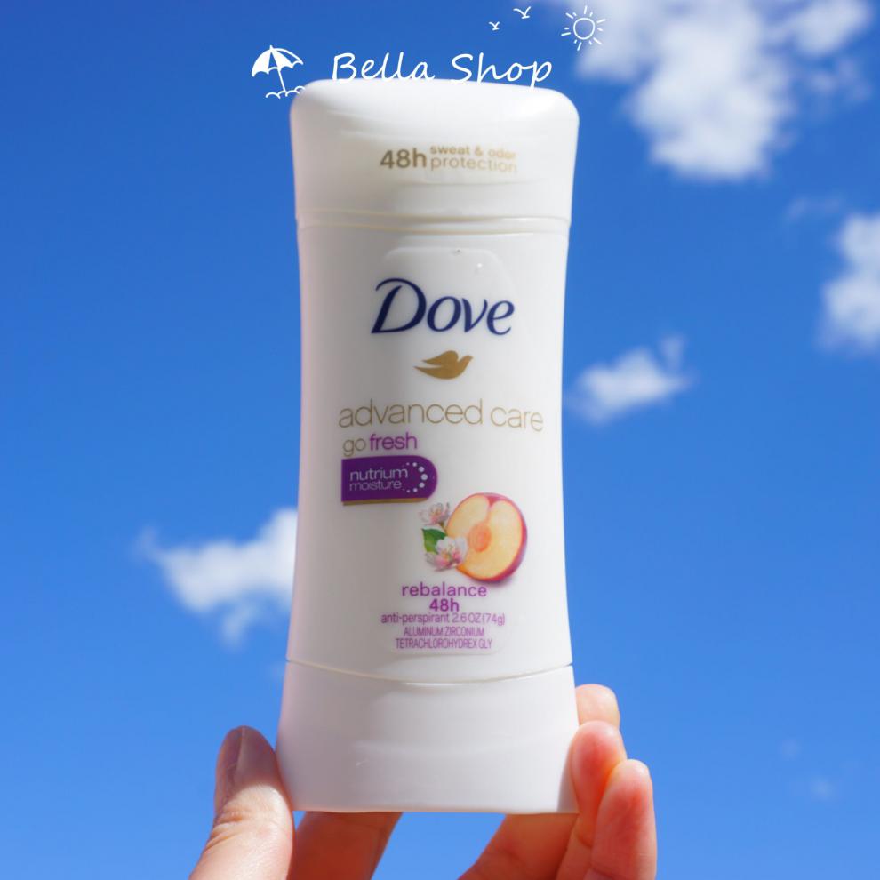 2022新款现货美国dove多芬止汗香体膏48小时清香红石榴干爽74g腋下去