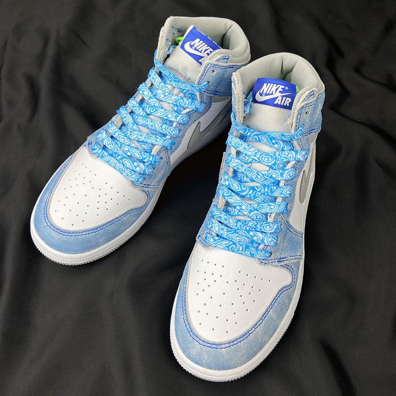 空军一号开拓者小白鞋帆布鞋配饰男女学生潮橙色腰果花鞋带140cm一双