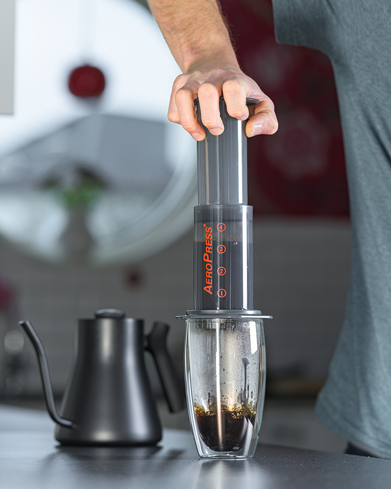 爱乐压go 美国五代爱乐压go aeropress便携手冲咖啡壶法压壶家用咖啡