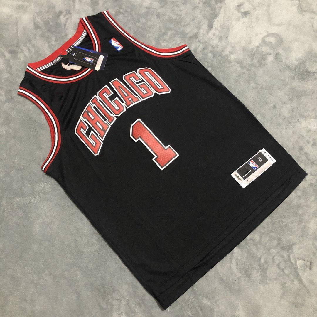 京识滕讯体育同款罗斯1号复古篮球服男运动球衣休闲训练背心圆领上衣