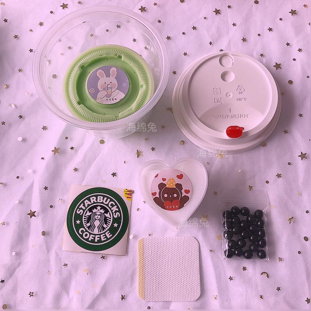 起泡胶套装自制起泡胶玩盒diy套盒自制非牛顿流体史莱姆套装仿食物版