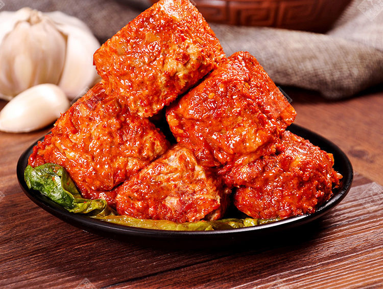 湖北特产邓村豆腐乳邓村人家白菜叶腐乳小泡菜紫砂坛装无添加宜昌特产