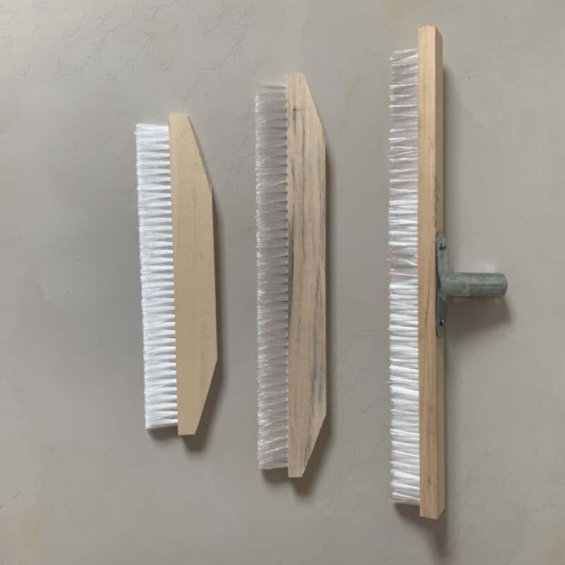 防水刷排刷做防水用的刷子丙纶布自粘卷材施工专用毛刷木板大刷子30cm