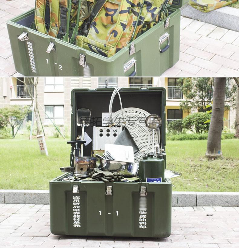 野战给养单元户外便携灶具炊具燃气灶军事军迷单兵班用排用连用军事