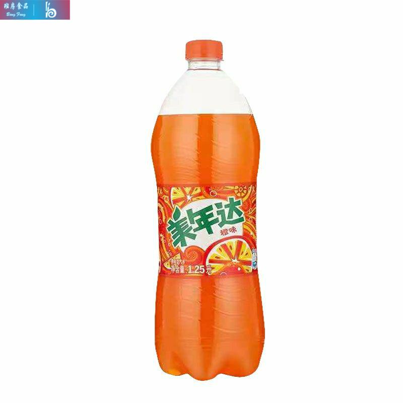 可乐2升大瓶雪碧芬达橙汁美年达可乐树莓味碳酸饮料 2升醒目水蜜桃 3