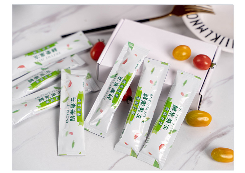 酵素果冻孝素果蔬酵素条益生元蓝莓酵素果果冻40条装