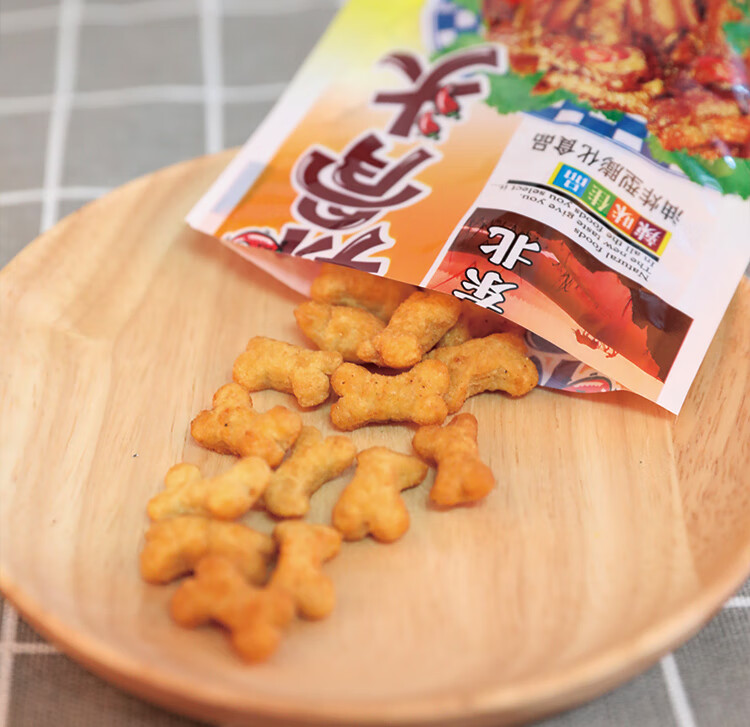 辣骨头90后童年儿时怀旧小时候的小零食膨化食品校园宿舍60袋包装 辣