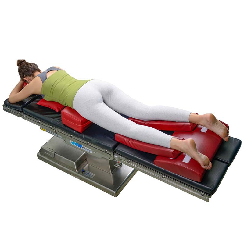 apn俯卧位体位垫蒙泰固定防压褥疮胸垫腿垫手术体味垫室美容院枣红色