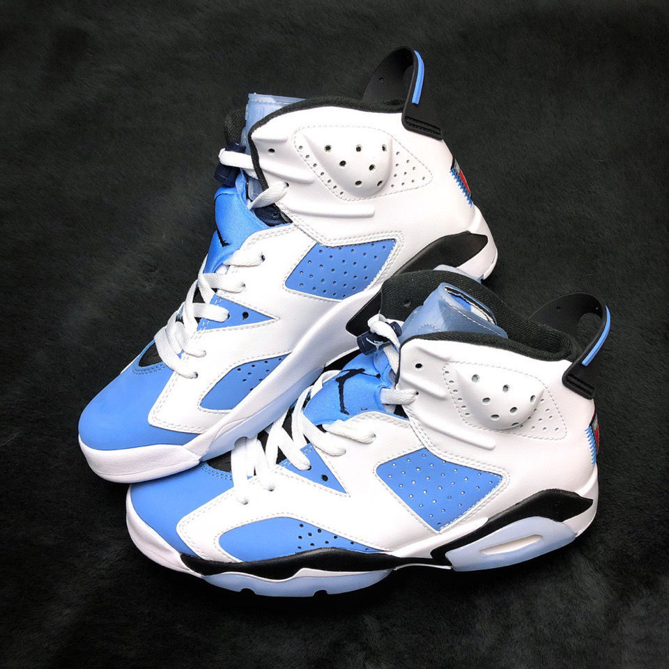 aj6北卡蓝乔6大学蓝高帮篮球鞋休闲运动鞋男鞋ct8529-4 aj6 aj6北卡蓝